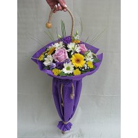 Пъстроцветна композиция „Чадърче“ № 501